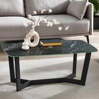 Julian Bowen Olympus Coffee Table, Black Marble Effect