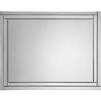 Julian Bowen Deco Frameless Wall Mirror