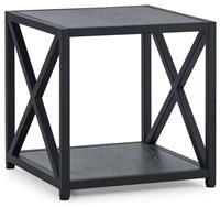 Julian Bowen Lamp Table, Black Ash, One Size