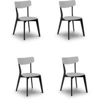 Julian Bowen Casa Set Of 4 Dining Chairs - Grey