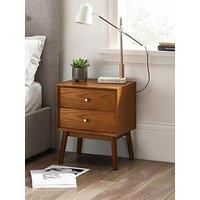 Julian Bowen Lowry 2 Drawer Bedside