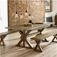 Julian Bowen Dining Bench, Pine, 45 x 180 x 38