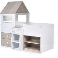 Julian Bowen Orpheus Midsleeper - Pale Wood and White