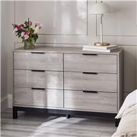 Julian Bowen Bali 6 Drawer Wide Chest