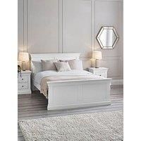 Julian Bowen Clermont 135Cm Double Bed - Surf White