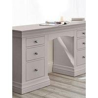 Julian Bowen Clermont Dressing Table - Light Grey