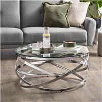 Julian Bowen Vienna Glass Coffee Table
