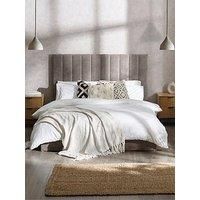 Julian Bowen Eloise 150cm Bed In A Box - Sahara Chenille, Grey