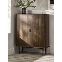 Julian Bowen Arya Wine Cabinet, Brown
