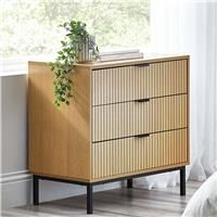 Julian Bowen Drawer Chest, Melamine, Beige, One Size