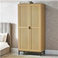 Julian Bowen Wardrobe, Melamine, Beige, One Size