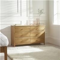 Julian Bowen Coxmoor 6 Drawer Chest - Oak