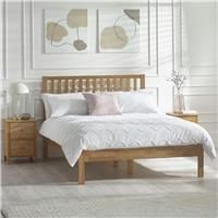 Julian Bowen Coxmoor 150cm Bed, Brown