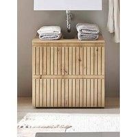 Julian Bowen Under Sink Cabinets, Melamine, Brown, One Size