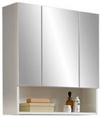 Julian Bowen Mandy Mirrored 3 Door Cabinet