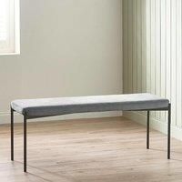 Julian Bowen Leonie Bench - Grey, Grey