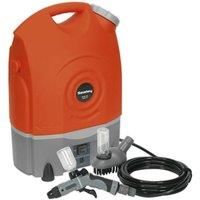 17L Rechargeable Pressure Washer - 6m Hose - Variable Nozzle - Cordless