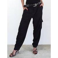 Religion Utility Cargo Ray Trouser - Black