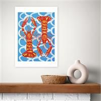 East End Prints Langoustines Art Print - A3