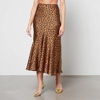 Never Fully Dressed Leopard Maxi Mya Skirt - 8