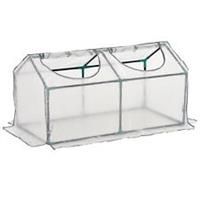 Outsunny Greenhouse Plants Foil Tomato Vegetable House W/ 2 Windows White