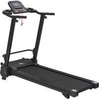 Homcom Folding Motorise Treadmill Machine Mp3 & Usb Player W/ 5 Preset Programs