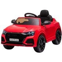 Reiten Audi RS Q8 6V Kids Electric Ride On Car Toy with Remote, USB, MP3 & Bluetooth - Red