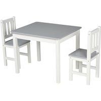 Kids Table and 2 Chairs Set 3 Pieces Toddler Arts & Crafts Study Snack Time