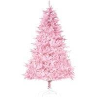 Bon Noel 5Ft Artificial Christmas Tree with Automatic Open For Party Pink