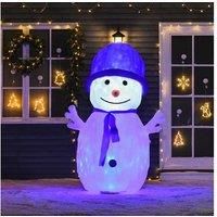 Bon Noel 1.8M Christmas Inflatable Snowman Outdoor Blow Up Decoration For Lawn