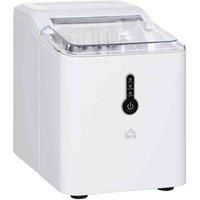 HOMCOM 800-101 12Kg Counter Top Ice Maker Machine With Basket -White
