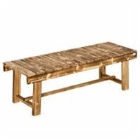 Outsunny 1.1M Outdoor Garden Bench Patio Loveseat Fir Solid Wood 2 Person