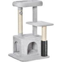 Cat Tree Climbing Activity Center with Scratching Massage Toy Hanging Ball