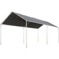 3m x 6m Heavy Duty Carport Garage Car Shelter Galvanized Steel Open Tent