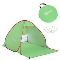 Outsunny Beach Tent Instant Camping Pop up Carry Case Picnic Green Hiking