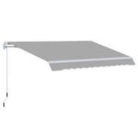 Outsunny Retractable Awning for Door & Window Garden Shelter Canopy 3 x 2m