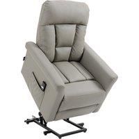 Set Of 2 Padded Folding Deck Chair - Deep Grey