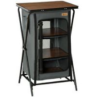 Outsunny Camping Cupboard Aluminium Foldable Kitchen Station w/ Carrying Bag