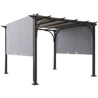 Outsunny Outdoor Retractable Pergola Garden Sun Shade Patio Canopy Shelter
