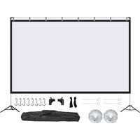 Homcom 120 Inch Portable Projector Screen
