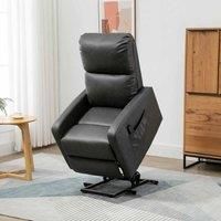 Riser and Recliner Chair, Lift Chair for Living Room w/ Remote, Grey