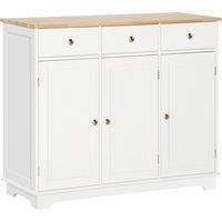 5-Drawer Dresser Tower Fabric Chest of Drawers with Steel Frame Wooden Top - Multi-colored