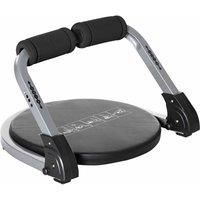 HOMCOM Abs Trainer, Ab Crunch Machine, Foldable Abdominal Trainer, Core Fitness & Whole Body Exercise Equipment for Home Gym