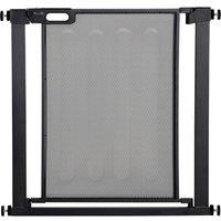 PawHut Pressure Fit Safety Gate for Doorways and Staircases (75-82 cm) - Black