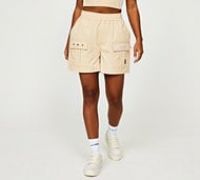 Hoodrich Womens Woven Cargo Short - Beige - Size S
