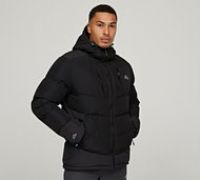 Alpyrex Forge Puffer Jacket - Black - Size XL