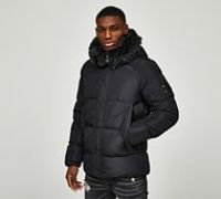 Glorious Gangsta Omarez 2.0 L Short Puffer Jacket - Black - Size XS