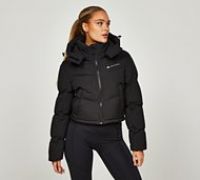 Monterrain Womens Vista Puffer Jacket - Black - Size XS