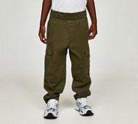 Condemned Nation Nursery Navas Cargo Pant - Green - Size 5-6Y