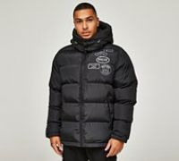 Mercier Bronx Mono Badge 2.0 Puffer Jacket - Black - Size L